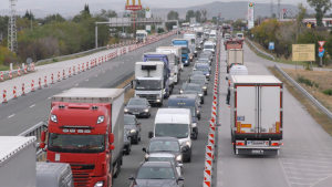 Отново тапа на АМ „Тракия“