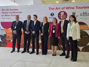 Областният управител участва в 9-та Глобална конференция за винен туризъм