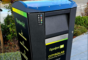 Панагюрище вече разполага с два соларни смарт контейнера за отпадъци