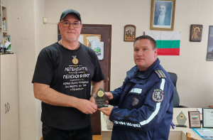 Емблематичен пътен полицай приключи достойно служебната си дейност в ОДМВР-Пазарджик.