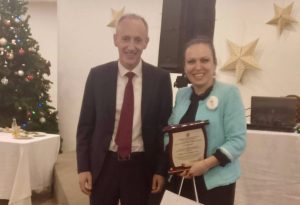 Шефката на Дирекция „Образование и култура“ в Община Пазарджик с престижно отличие