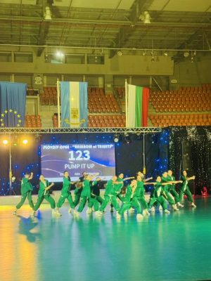 Отличия за школата по спортни танци при ОДК-Пазарджик