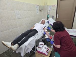 62-ма души са дарили кръв за 3 дни