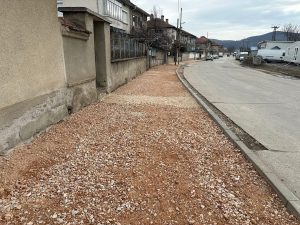 Улица “Ауе“ в Панагюрище се обновява