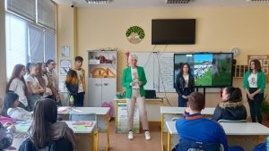 „Сърце в зелено“ гостува в Спортното училище