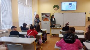 Урок за Априлското въстание в Спортното училище