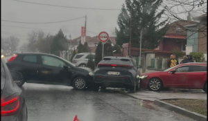 Катастрофа в Главиница затрудни движението