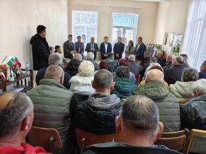 Гълъб Донев, „Прогресивна България“ пред жители на с. Црънча: Можем да прекъснем корупционната верига в управлението и да възстановим доверието в институциите