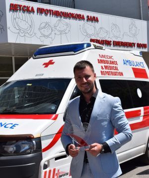Награда за д-р Димитър Бакалов в Световния ден на спешната медицина