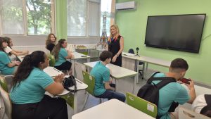 Окръжен съдия Ралинова изнесе лекция в СУ „Д-р Петър Берон“
