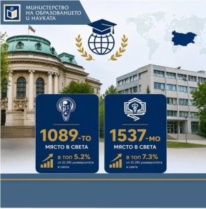 МОН: Два наши ВУЗ-а са на призови места в международна класация
