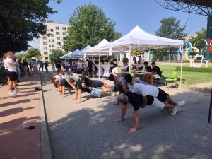 В Спортното училище се провежда Младежки фестивал на здравето