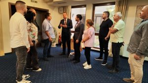 Предприемачи се срещнаха с областния управител и депутата д-р Петров