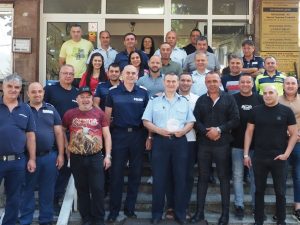 Изпратиха в заслужен отдих полицай от Септември