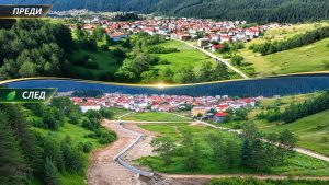 Ново бетонно корито е изградено в кв.Петелци в Сърница