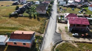 Ремонтираха главната улица в с.Медени поляни