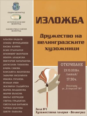 Дружеството на велинградските художници с изложба